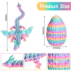 Mydhall gradient egg as a delightful gift for kids and dragon lovers
