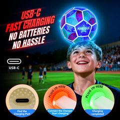 MYOKIA backyard night games scene promoting active play