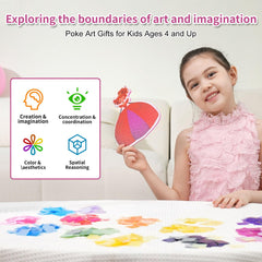 MyPixie Poke Art Kit 740 fabric pieces fuel colorful hands-on crafting sessions.