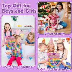 MyPixie Poke Art Kit kids decorate and display finished art.