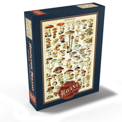 MyPuzzle Champignons mushroom artwork image highlighting nostalgic art and hours of immersive puzzling.