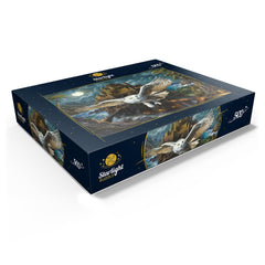 MyPuzzle Magic Owl and Castle features vivid ink for crisp colors