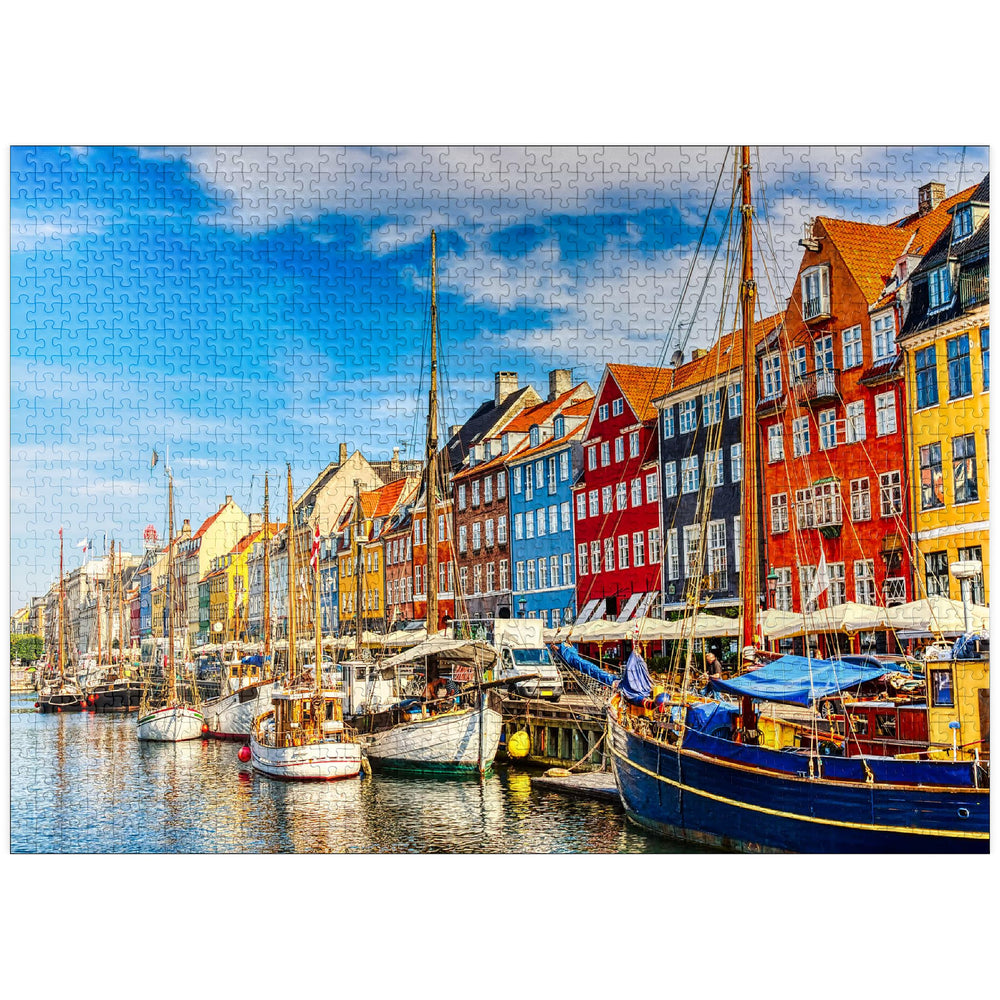 MyPuzzle Nyhavn Harbor box front shows premium packaging for adults.
