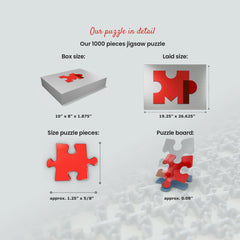 MyPuzzle top-quality printing ink delivers bold, accurate color rendering.