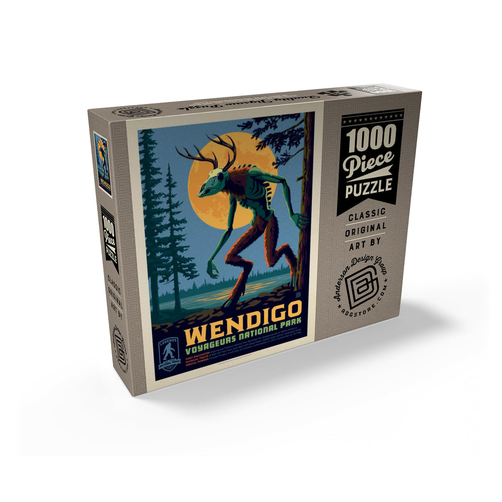 MyPuzzle Voyageurs' Wendigo reference poster included to aid solving.