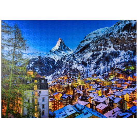 MyPuzzle Zermatt and Matterhorn cover image shows vibrant colors for an engaging challenge.