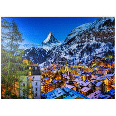 MyPuzzle Zermatt and Matterhorn cover image shows vibrant colors for an engaging challenge.