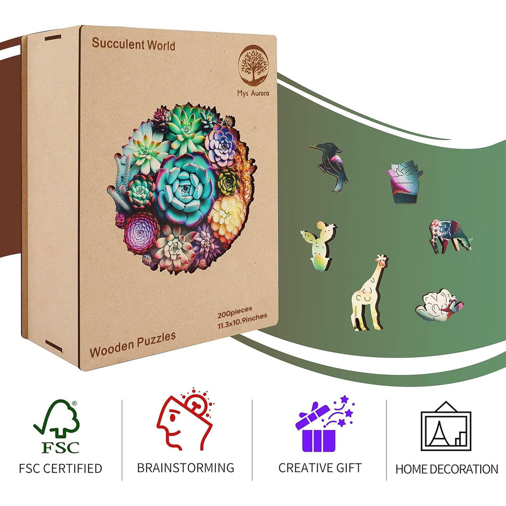 Mys Aurora puzzle saver sticker helps protect and preserve finished artwork
