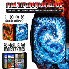 MYTCG 1008 removable sleeves protect cards from dust and scratches.