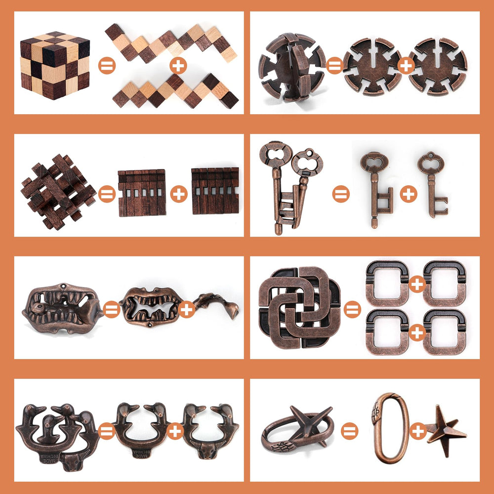 Mytothfy 3D interlocking puzzle enhances problem-solving and spatial reasoning.