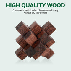 Mytothfy durable wood and stainless steel construction, built to last.
