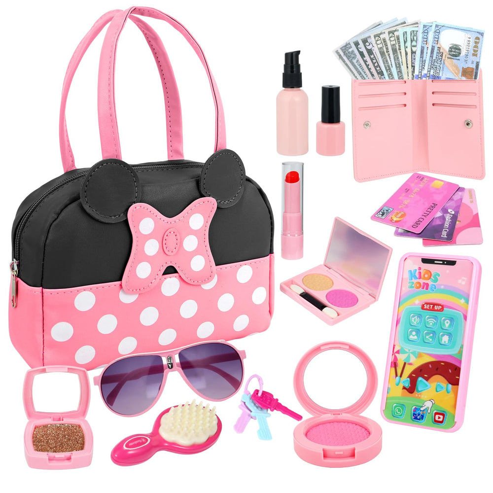 Mytothfy pretend purse set with handbag sparks imaginative dress-up play.