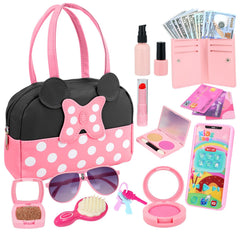 Mytothfy pretend purse set with handbag sparks imaginative dress-up play.