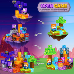 MyWodGame volcano bridge blocks encourage problem solving during building.