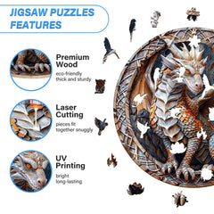 NABYSHOP Adult Puzzle with four difficulty levels