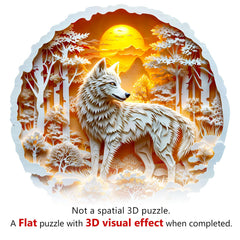 NABYSHOP natural wood puzzle pieces are sanded smooth for comfortable handling