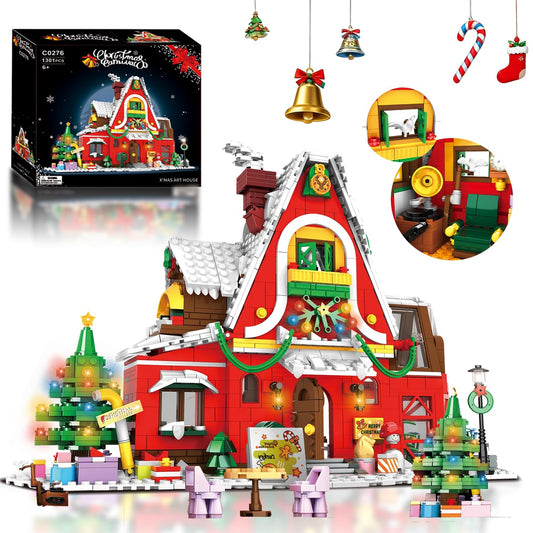 NAFONRU Christmas House exterior for a festive holiday display.