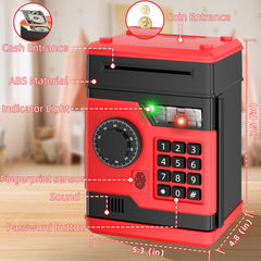 NAFEIV Piggy Bank fingerprint unlock offers quick, secure access.