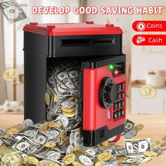 NAFEIV Piggy Bank music function with gentle prompts.