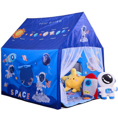 Naibrxh Space Rocket Tent exterior for indoor or outdoor play