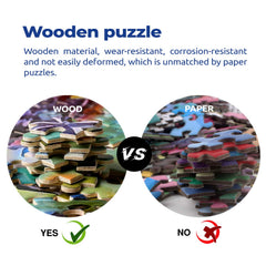 Najiaxiaowu puzzle in action during family night promotes focus and teamwork.