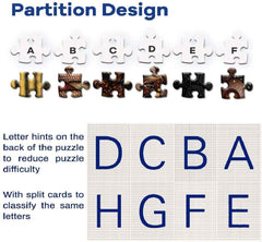 Najiaxiaowu recycled material puzzle supports eco-friendly entertaining
