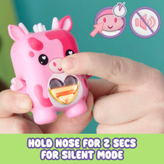 Mootilda pink cow lights and song celebrate a full heart