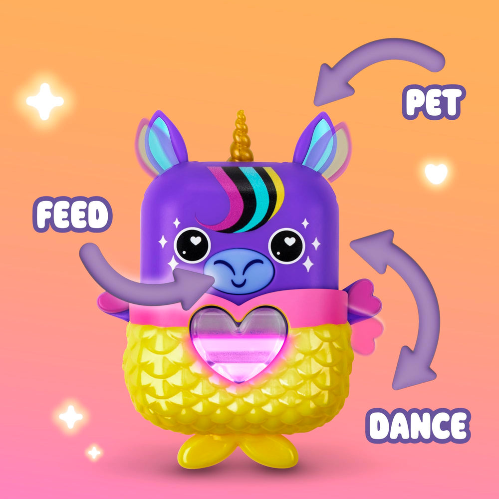 NANO-MALS Stardream ears greet pet gestures for interactive care.