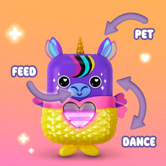 NANO-MALS Stardream ears greet pet gestures for interactive care.