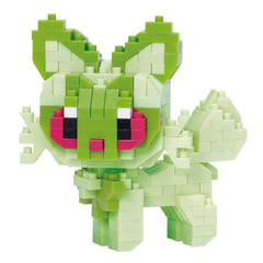 Step-by-step assembly guide included with the Nanoblock kit