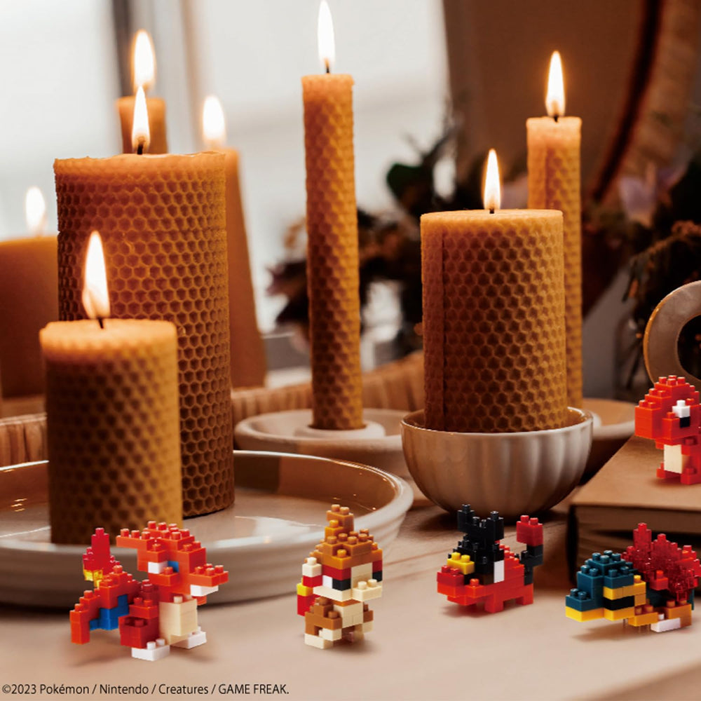 Nanoblock Charizard 4mm bricks deliver precise texture for lifelike features