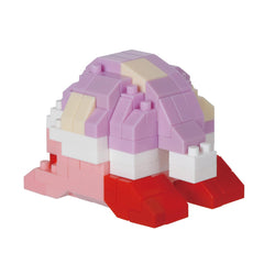 Nanoblock Kirby 160-piece model showcases precise construction for display and collection.