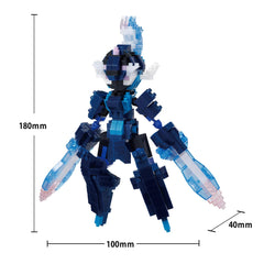 Ceruledge stands 5.70 inches tall for bold presence.