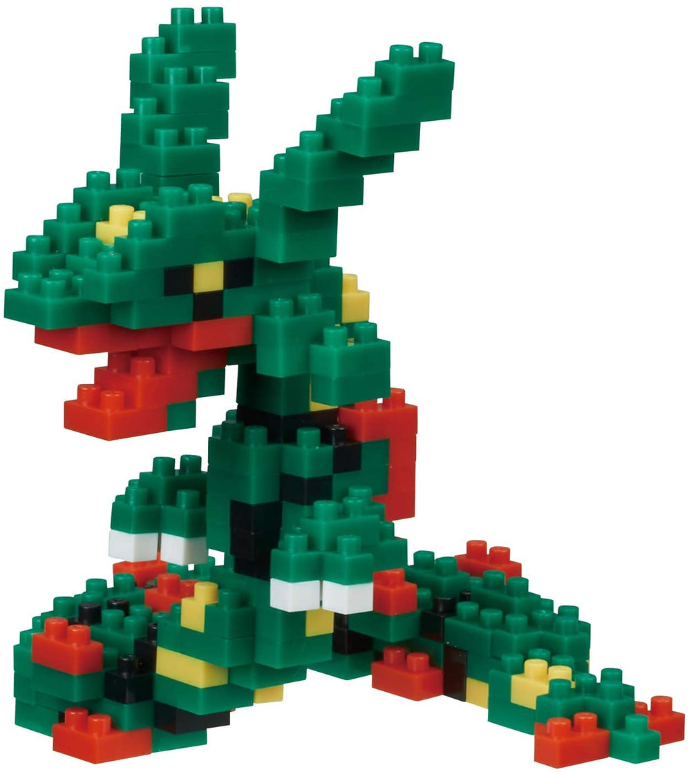 Nanoblock Rayquaza front view for display and collection