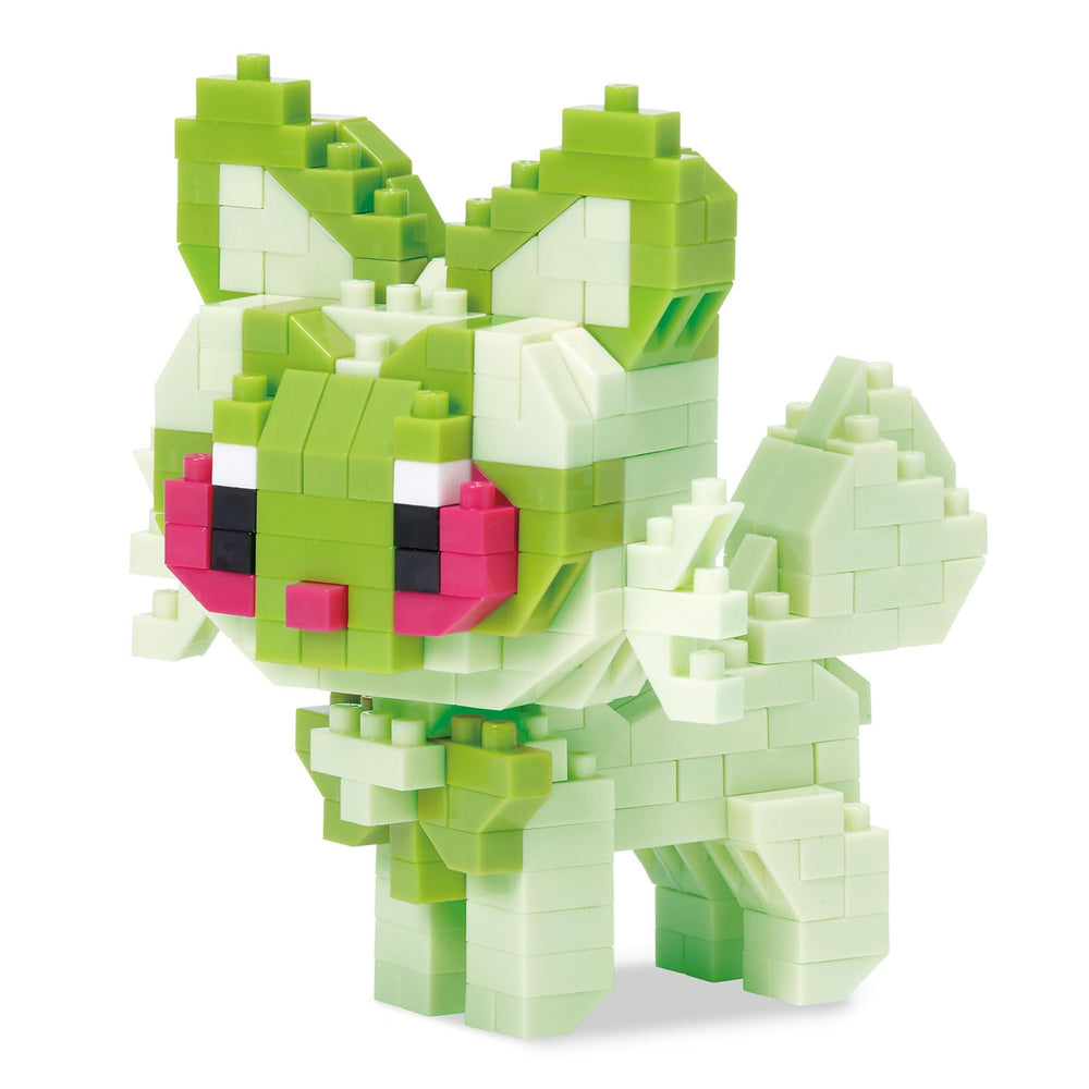 Nanoblock Sprigatito round-style figure for compact display