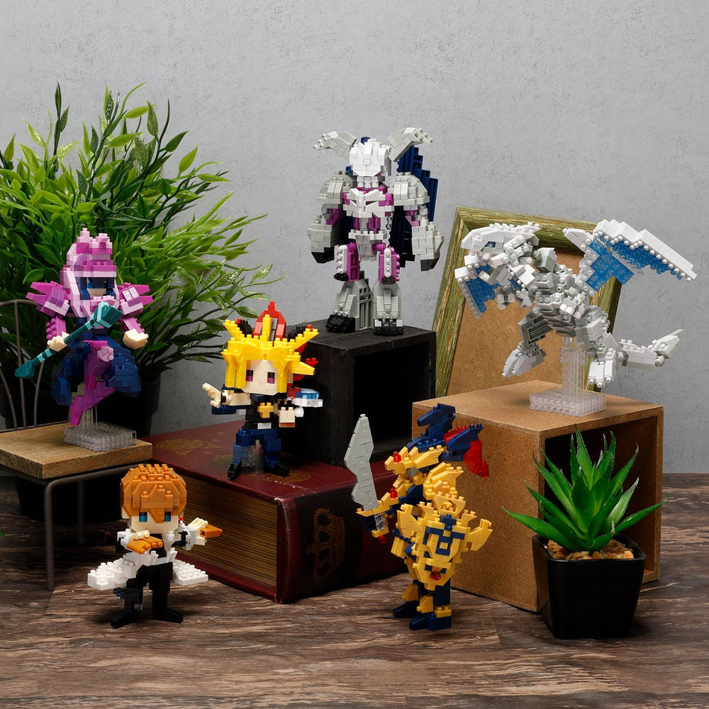 Nanoblock Yami Yugi instruction manual illustrating clear step-by-step guidance