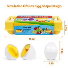 NAODONGLI color matching egg toy for early learning and play.
