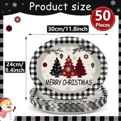 Naozinebi pine-tree pattern plates closeup for seasonal table decor.