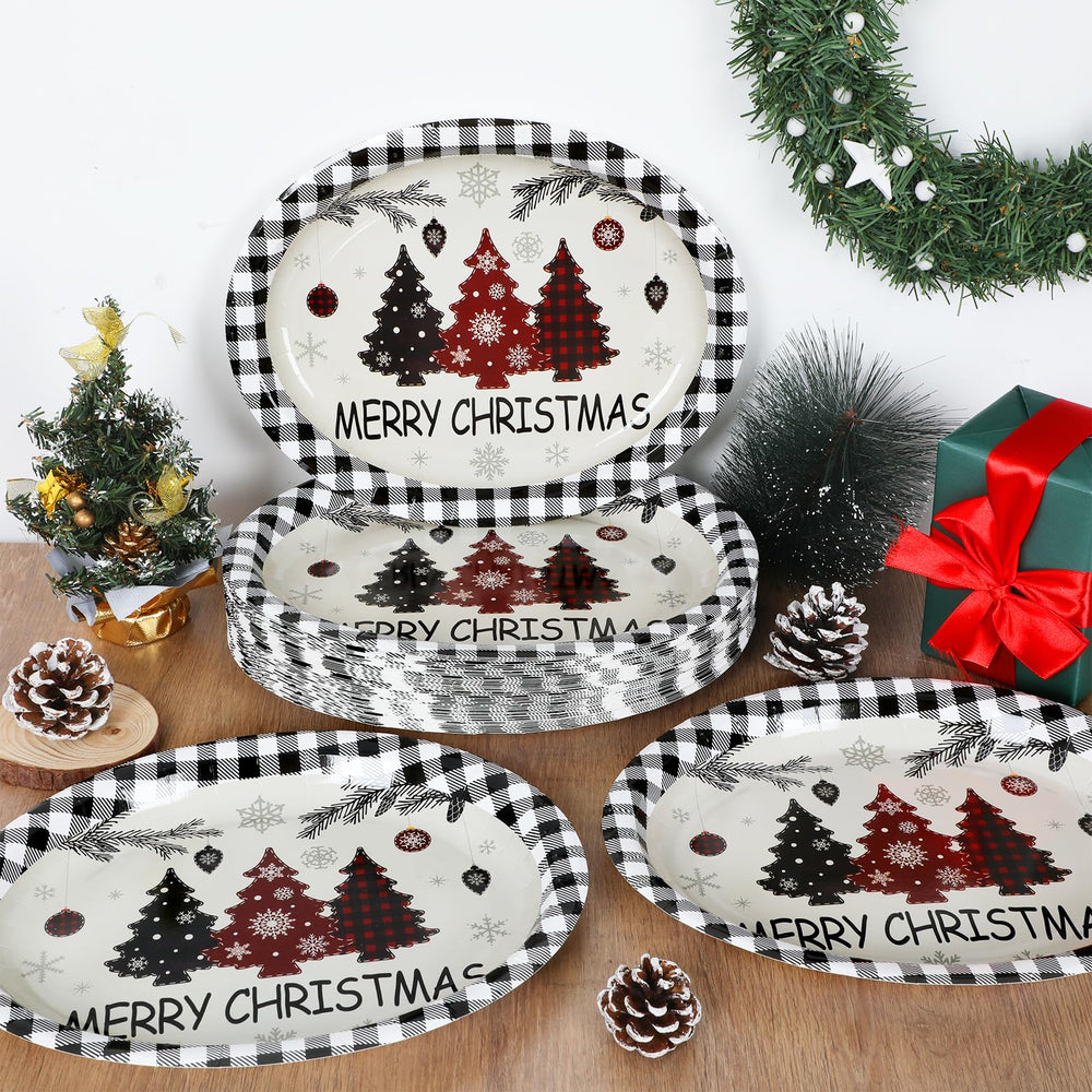Naozinebi thick durable paper plate closeup demonstrates sturdy disposable dinnerware.