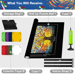Napzy large board 139x89 cm fits big puzzles