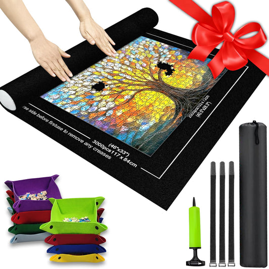 Napzy puzzle mat rollup 3000 pcs for large puzzle setup