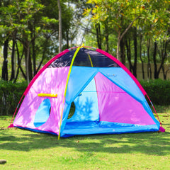 NARMAY Easy Joy Dome tent with roll-down flaps offers versatile entry options