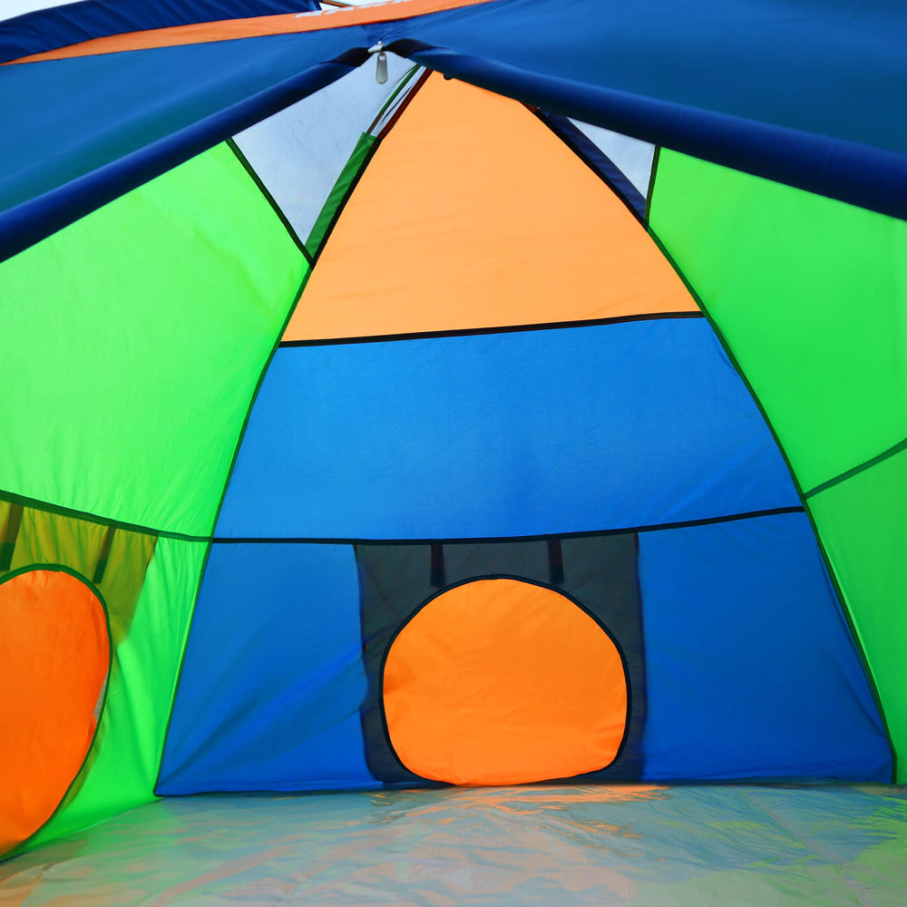 NARMAY Play Tent folds into a compact bag for easy transport.