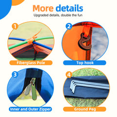 NARMAY Play Tent offers space for four or more buddies to gather.