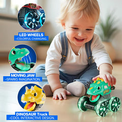 NARRIO dinosaur monster trucks ideal for ages 2-4 who love cars