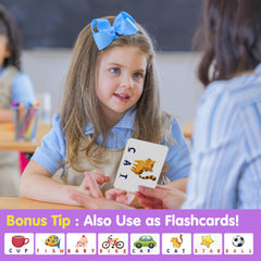 NARRIO flash cards focusing on 60 words to support reading skills