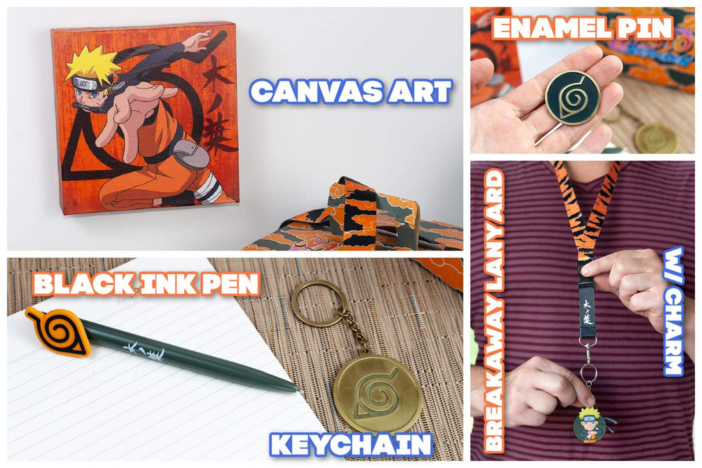 Naruto Konoha Looksee ink pen for on-the-go notes.