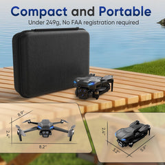 Naseto GPS Drone Point of Interest mode frames cinematic shots automatically.