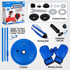 Natggz complete boxing set provides all-in-one kit for immediate boxing play.