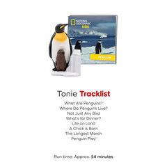 National Geographic Penguin Tonies narration by Dr. Lucy Hawkes adds a trusted voice.